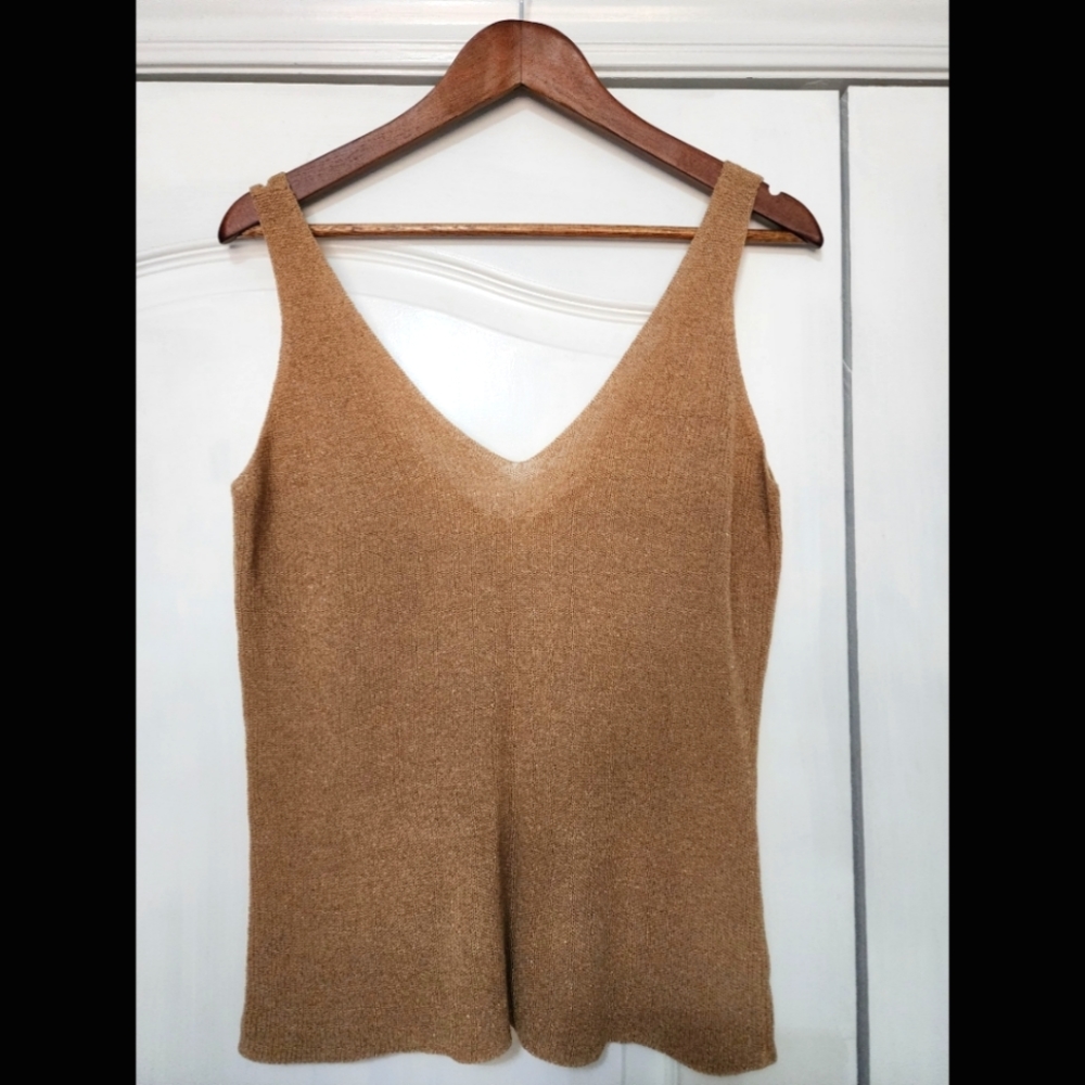 Gold Cami. Size L